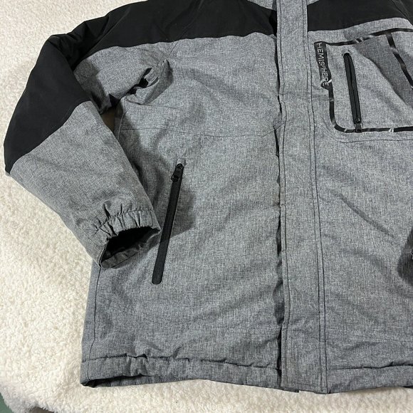 Hemisphere Jacket Mens Medium Outdoor Apparel performance Gray Sport Gray - Picture 2 of 14